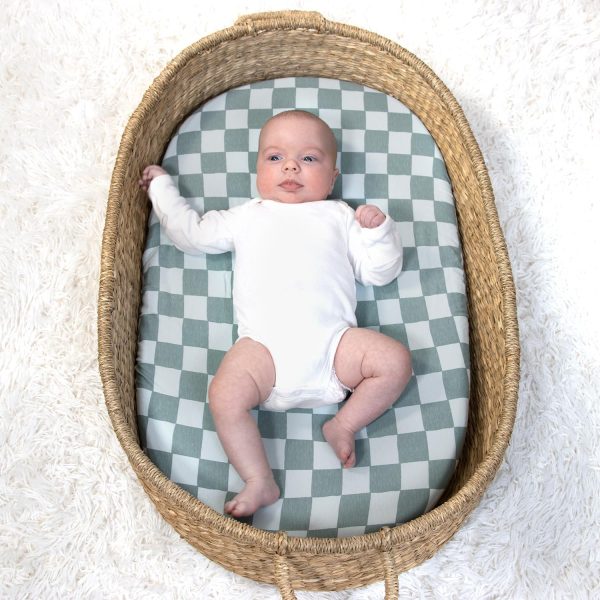 Cotton Bassinet Sheets by The Peanutshell-5