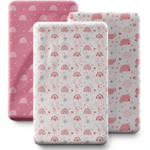 Baby Bassinet Sheets by FIEMOL Soft Microfiber-0