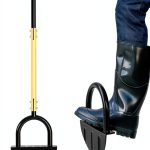 Manual Lawn Edger GardenPro Steel Blade Hand Tool-0