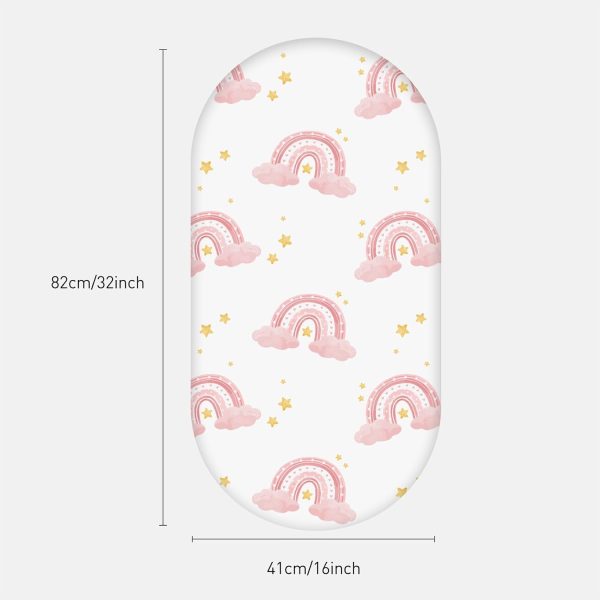 Soarwg Kids Polyester Bassinet Sheets-1