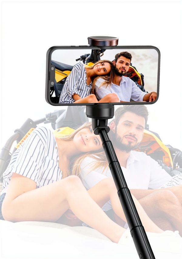 TONEOF 60in Black Phone Tripod Selfie Stick-2