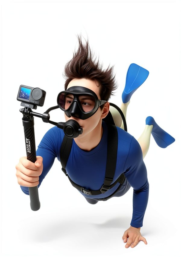 TELESIN Selfie Stick Carbon Fiber Extendable Pole-6
