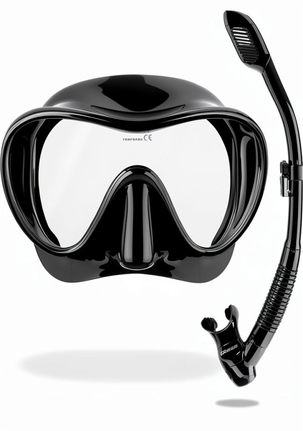 Cressi F1 & Supernova Dry Snorkeling Mask-0