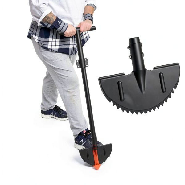 Oliynedy Manual Lawn Edger Black Metal Edger-2
