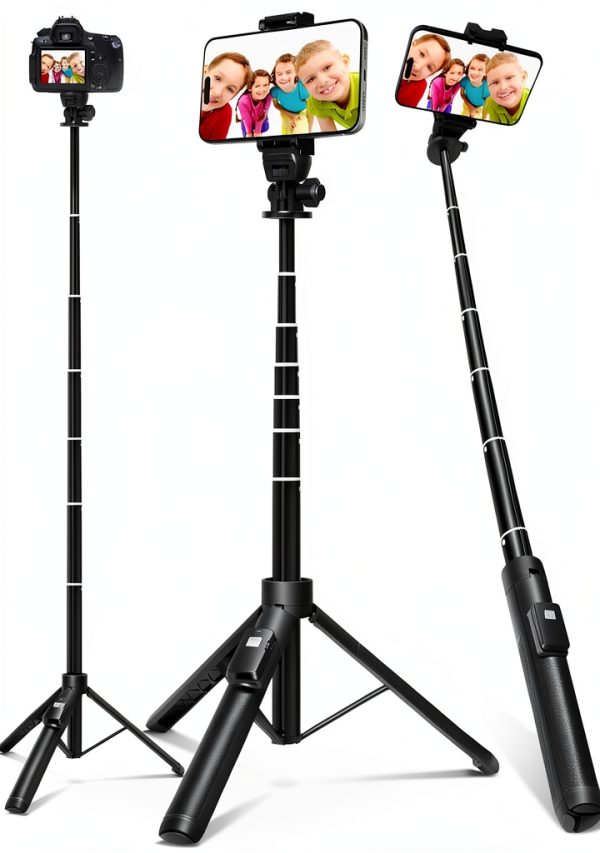 vvtan 3-in-1 Selfie Stick Tripod for iPhone Android-0