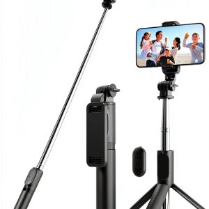 KzomKzoo Extendable Selfie Stick Phone Stand-0