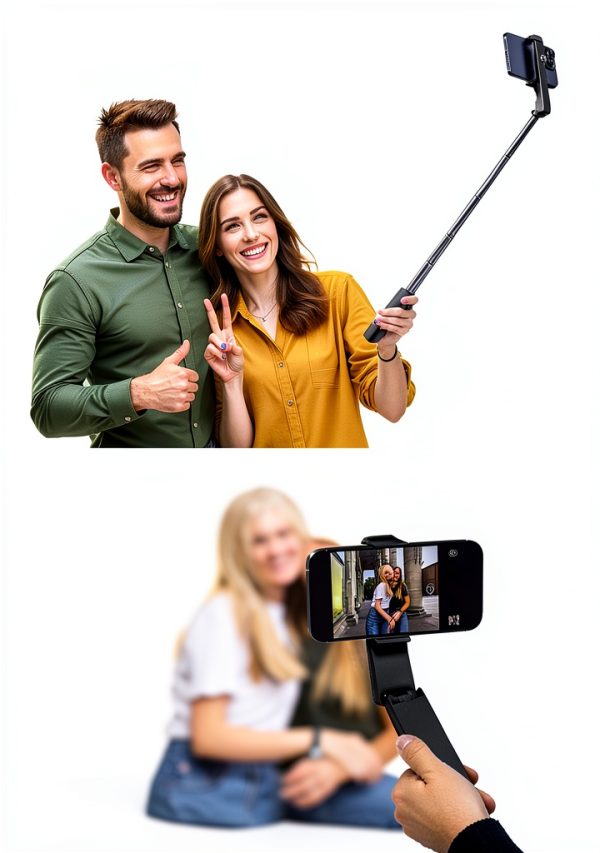 Viozon Wireless Selfie Stick for iPhone and Android-1