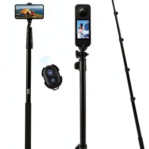 BMZX Invisible Selfie Stick 29‑118in Travel-0