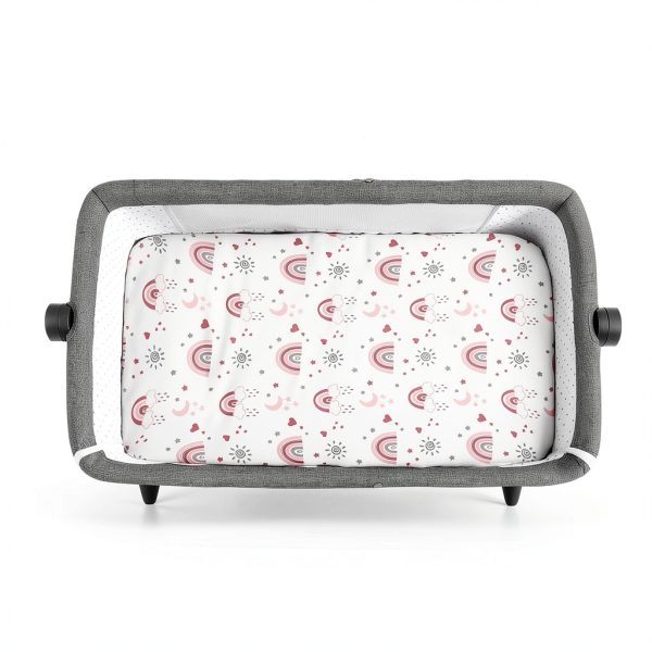 Baby Bassinet Sheets by FIEMOL Soft Microfiber-2
