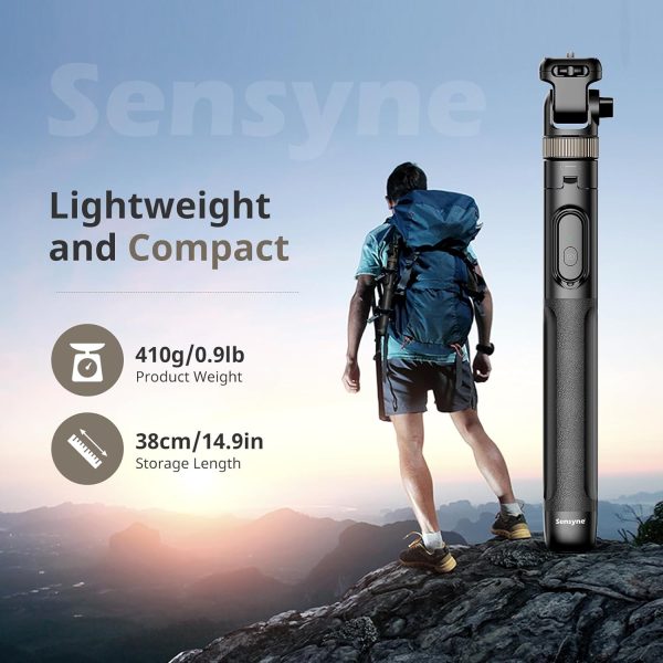 Sensyne Selfie Stick Tripod Phone Holder-4