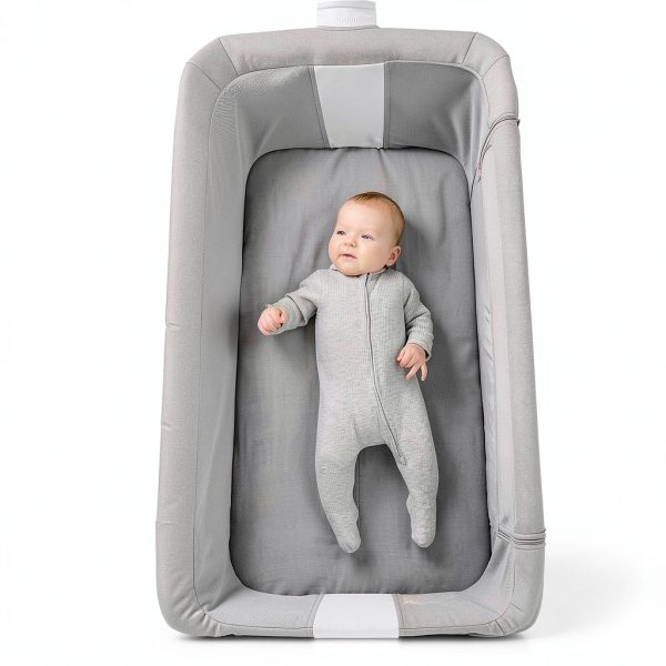 Newton Baby Grey Bassinet Sheets-1