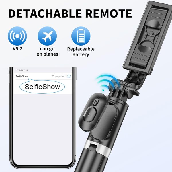 LDP Selfie Stick Phone Tripod-5