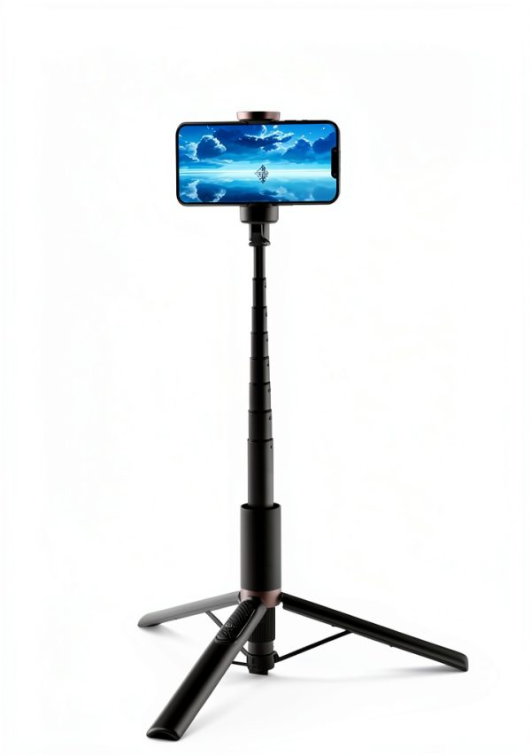 TONEOF 60in Black Phone Tripod Selfie Stick-4