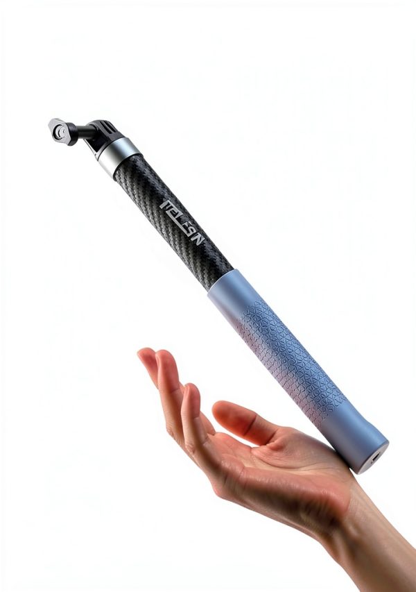 TELESIN Selfie Stick Carbon Fiber Extendable Pole-1