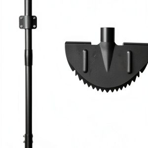 Oliynedy Manual Lawn Edger Black Metal Edger-0