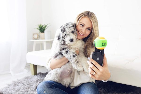 Pooch Selfie Green Clip Dog Accessory Clever-3