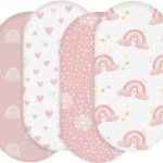Soarwg Kids Polyester Bassinet Sheets-0