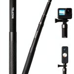 TELESIN Selfie Stick Carbon Fiber Extendable Pole-0