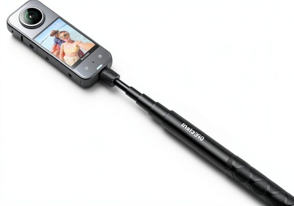 Insta360 Selfie Stick Black Ultra Portable-0