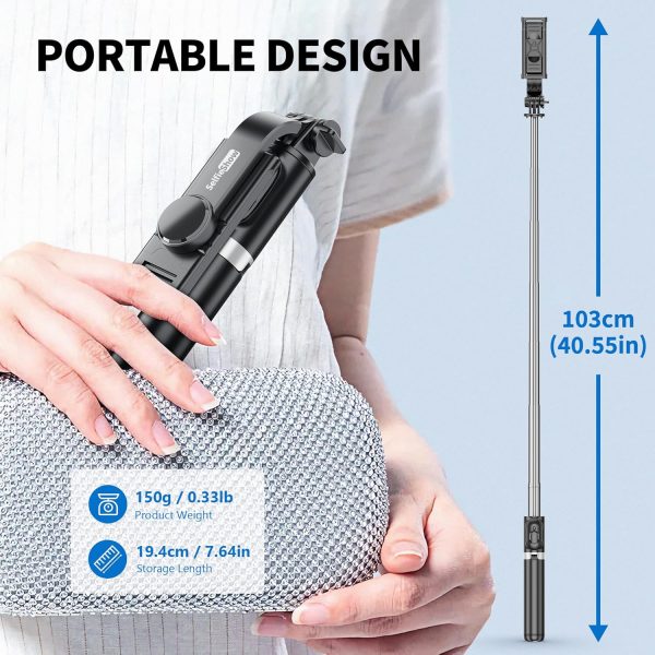 LDP Selfie Stick Phone Tripod-4