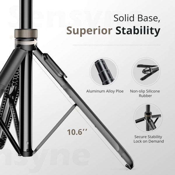 Sensyne Selfie Stick Tripod Phone Holder-5