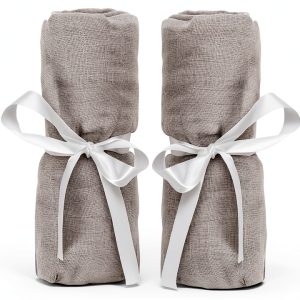 Newton Baby Grey Bassinet Sheets-0