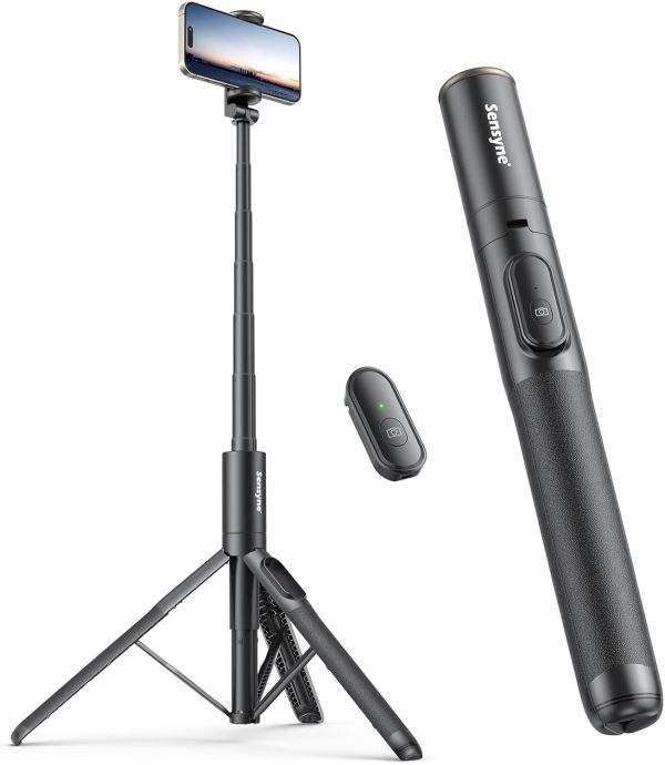 Sensyne 60" Phone Tripod Selfie Stick-0