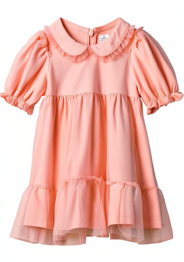 Amazon Essentials Baby Girls Dress Cotton Tulle-0