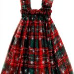 Toddler Girl Christmas Dress Joyful Kids Tutu with Candy Cane-0