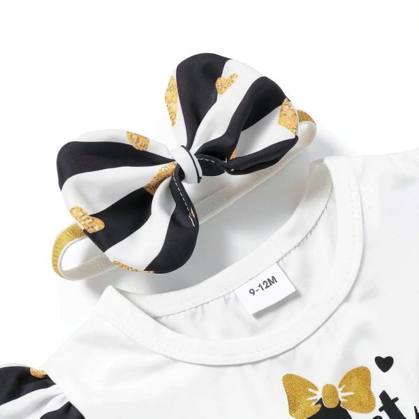 Awhite Dress Baby Girl New Years Outfit 3-6 to 18-24 Months Cotton-2