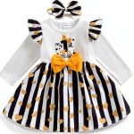 Awhite Dress Baby Girl New Years Outfit 3-6 to 18-24 Months Cotton-0