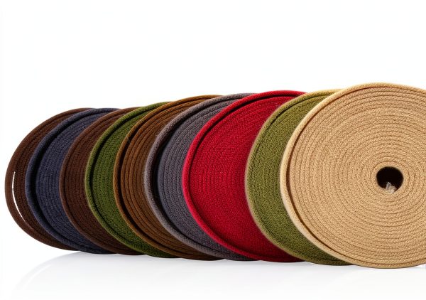 CRAFTMEMORE Heavy Cotton Webbing - Straps for Arts and Crafts, Luxury Bag Strap High Density Webbing (1 1/2 Inch x 5 Yards, Navy)-4