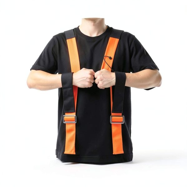 Moving Straps MLMTFI 2 Person Lifting System Orange Medium Adjustable-2