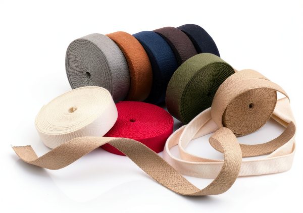 CRAFTMEMORE Heavy Cotton Webbing - Straps for Arts and Crafts, Luxury Bag Strap High Density Webbing (1 1/2 Inch x 5 Yards, Navy)-5