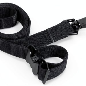 Heavy Duty Nylon Hobble Strap, Hobble Restraint for Corrections and Law Enfocement, Black-0