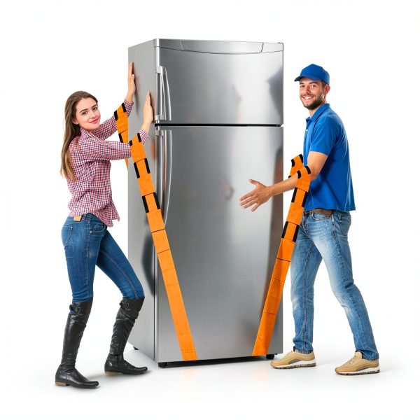 Moving Straps Upgrade Width 2-Person Lifting System Yehenarn Orange-4